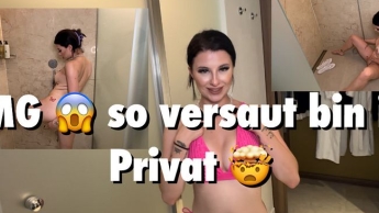 OMG! So versaut bin ich Privat wirklich. Dusche im Urlaub eingeweiht